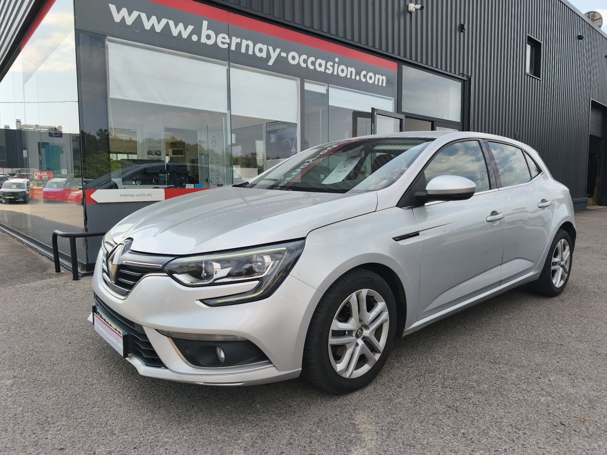 Renault Mégane Berline (4) 2018 Business Blue dCi 115 EDC